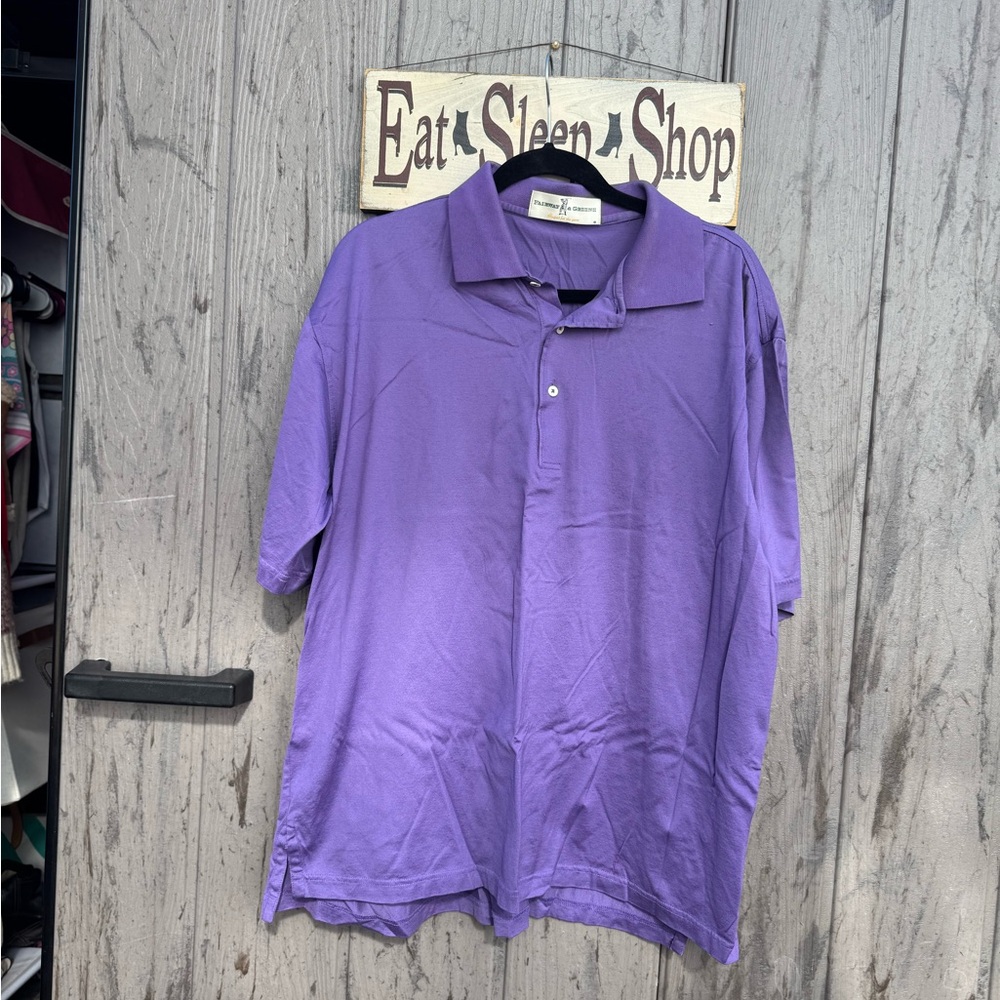 Fairway & Greene Vibrant Purple Polo Shirt